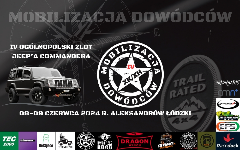 IV MOBILIZACJA DOWÓDCÓW - OGÓLNOPOLSKI ZLOT XK XH już od jutra!