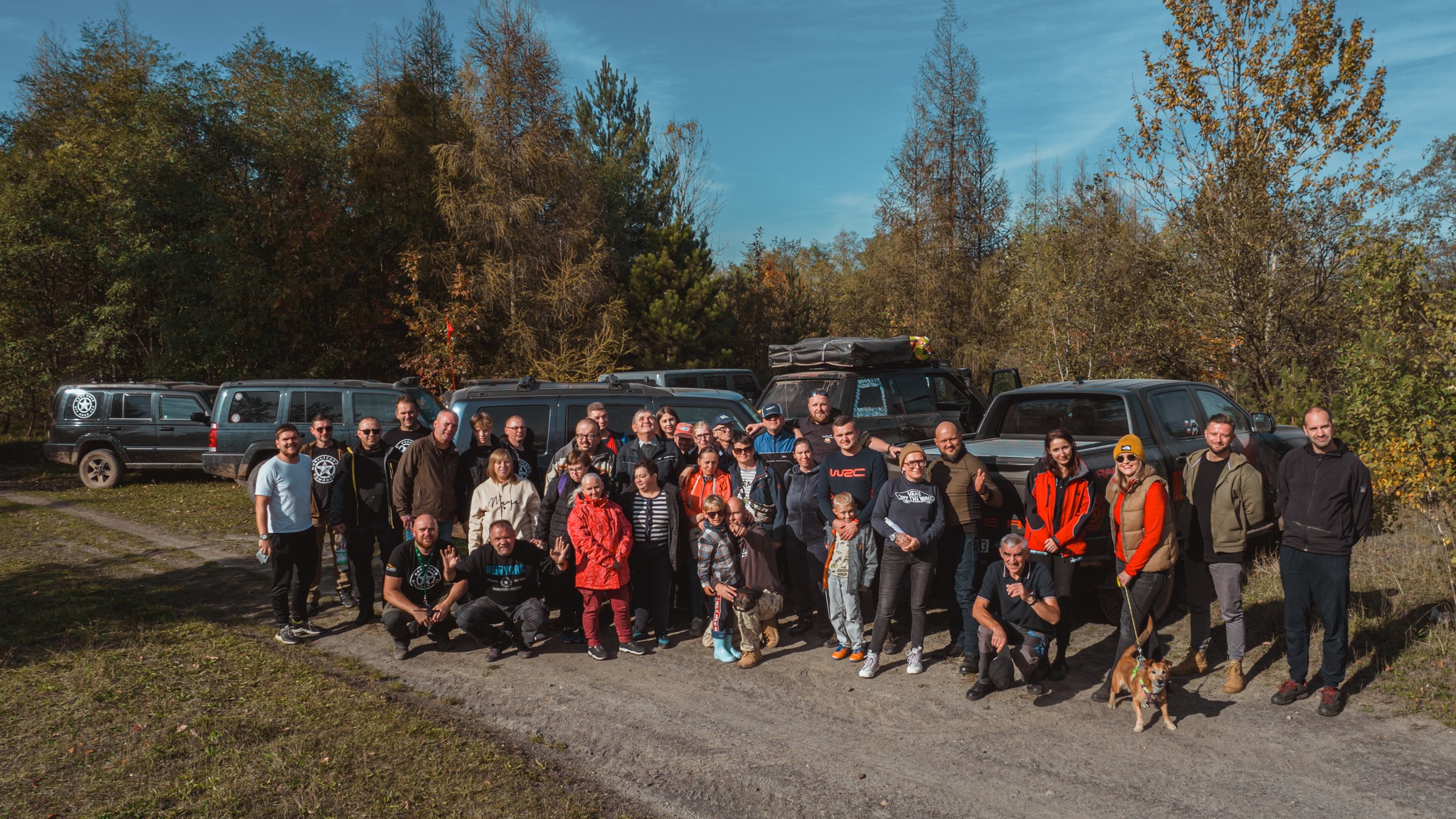  Razem z EROR4x4 kolejny raz zorganizowaliśmy wyprawę offrodową na Śląsku dla podopiecznych Fundacji Brata Alberta.