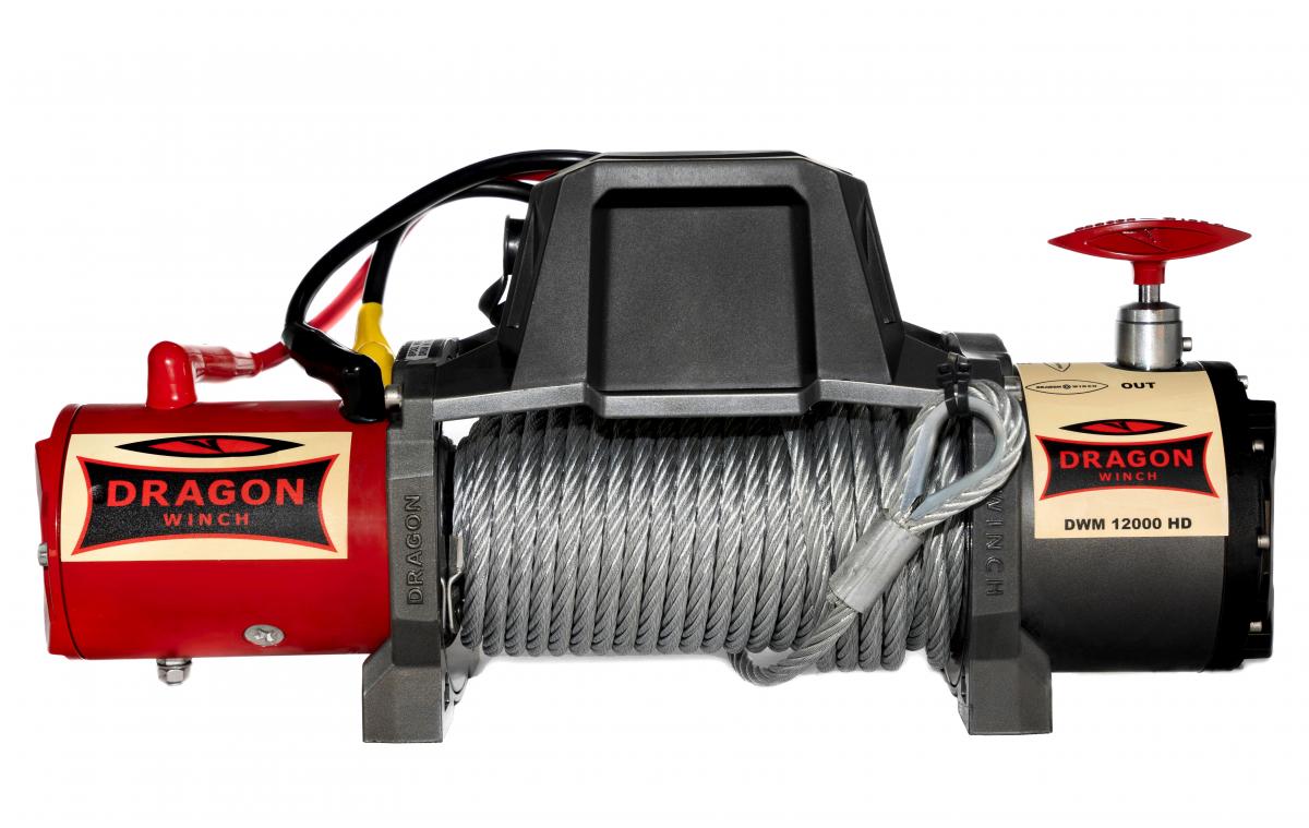 Verricello Elettrico 6,8hp 12V per Fuoristrada Dragon Winch Maverick DWM  12000 HD – acquista su Giordano Shop